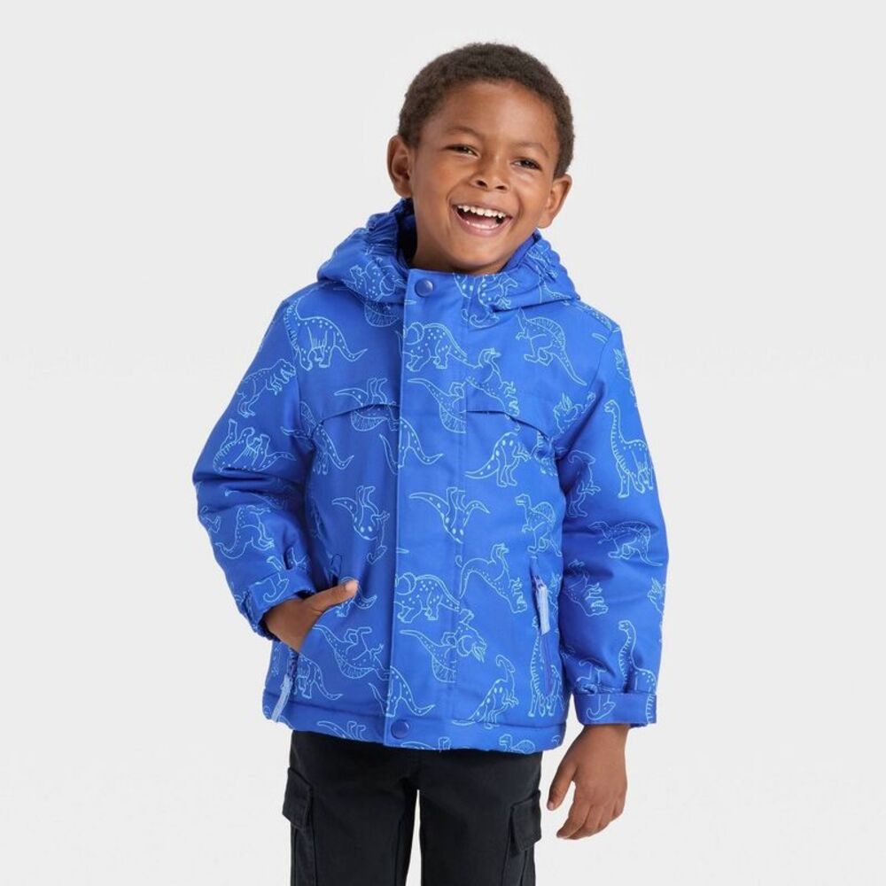 Toddler Boys' 3-in-1 Snowplay Jacket - Cat & Jack Blue 2T